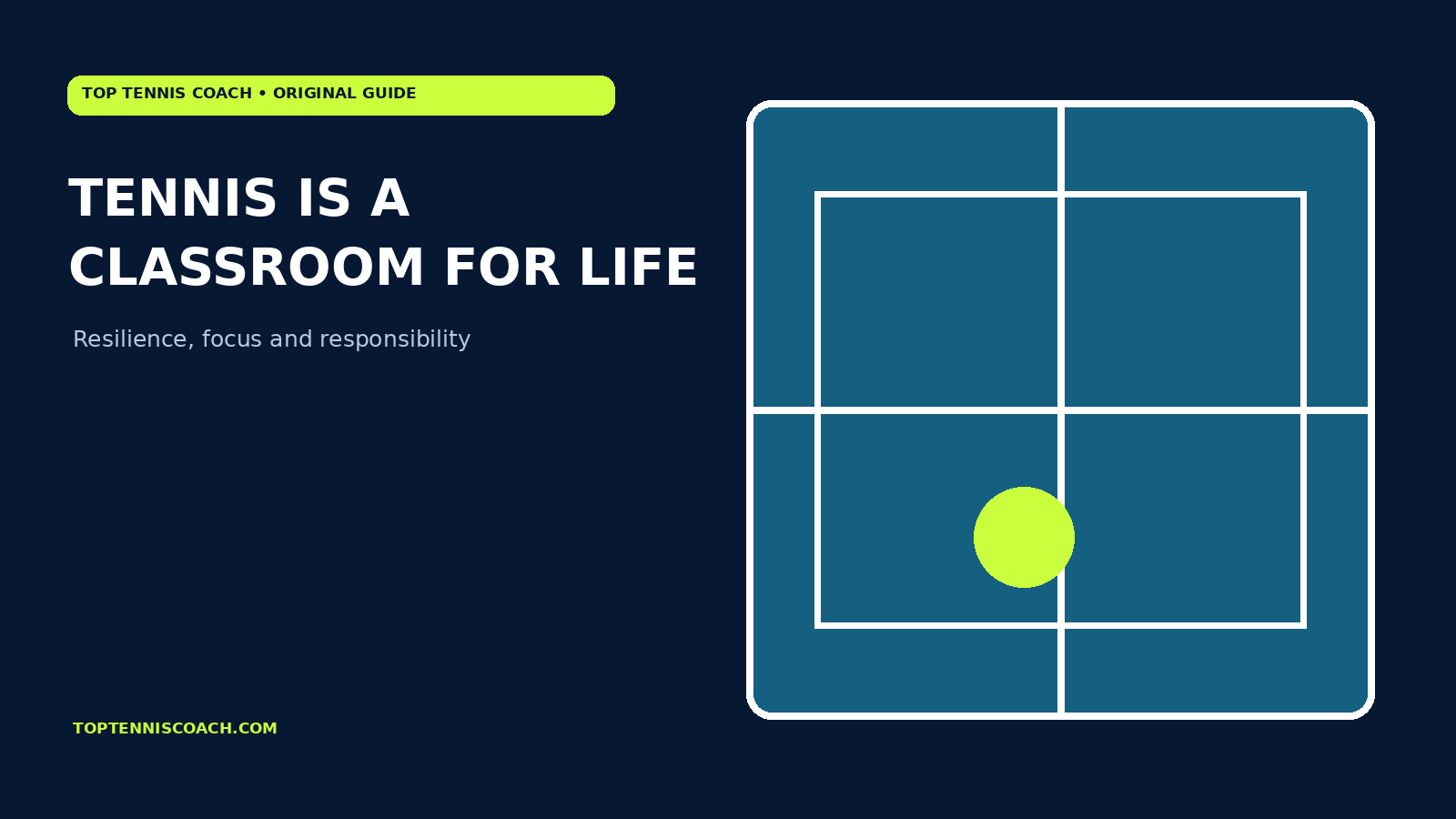 Tennis life lessons