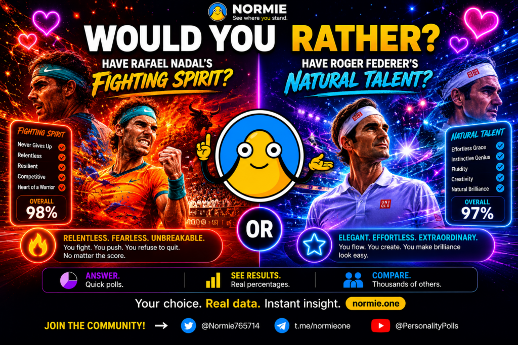 Fighting Spirit or Natural Talent - Normie Tennis