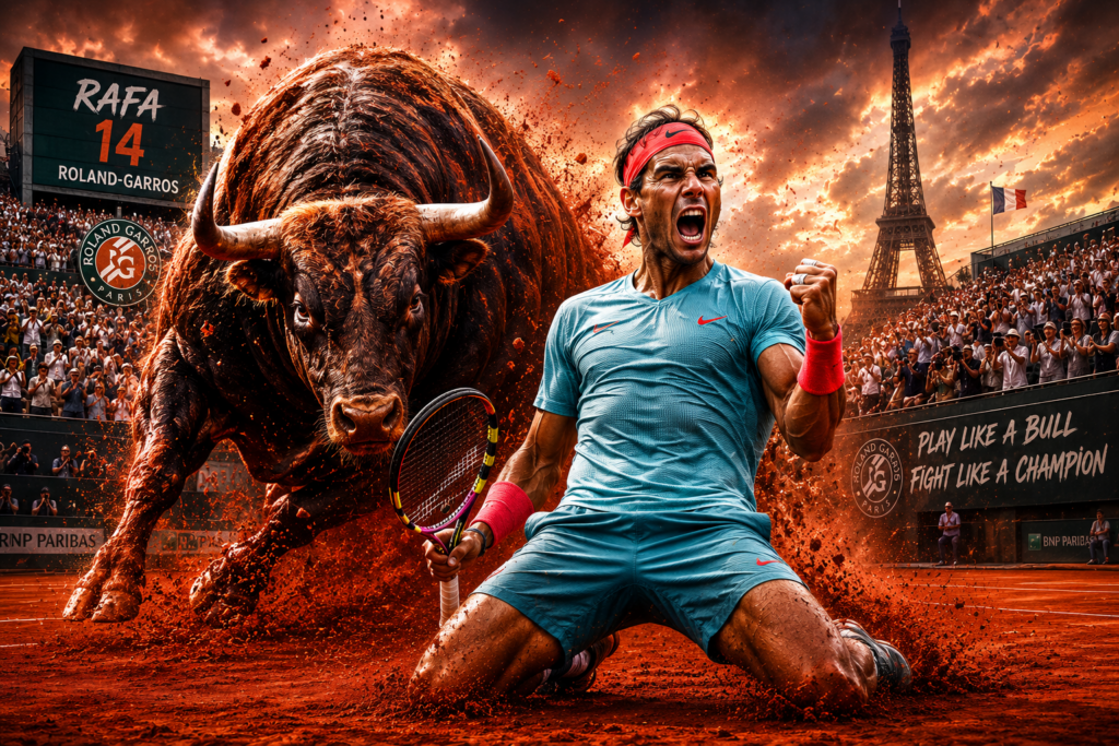 Rafa Raging Bull Red Clay
